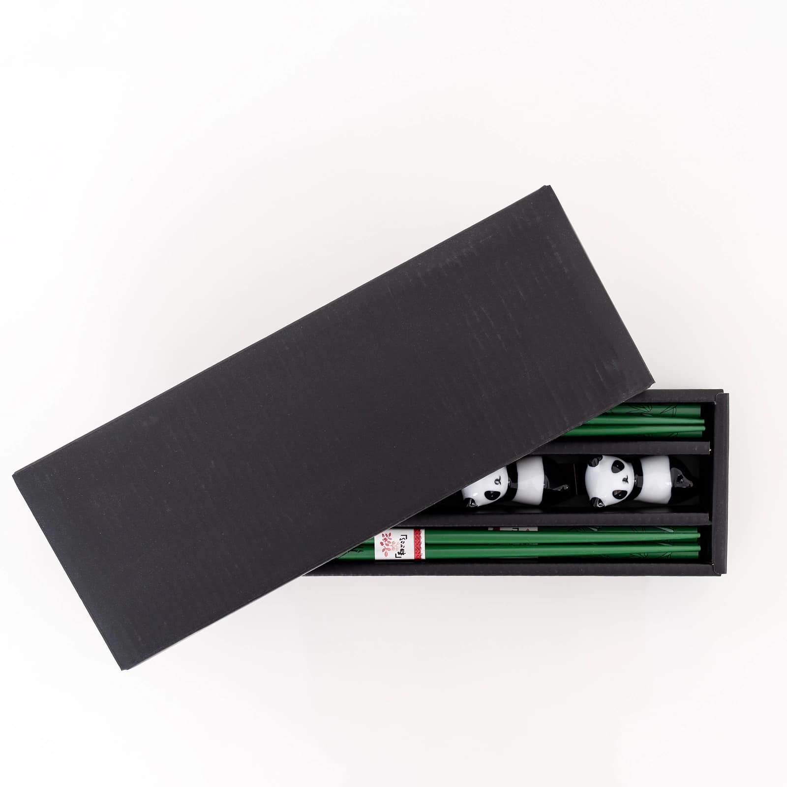 Juego de posa palillos y palillos de panda - Imagen 11