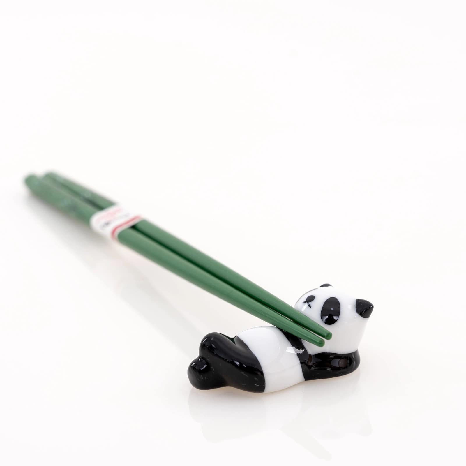 Juego de posa palillos y palillos de panda - Imagen 3