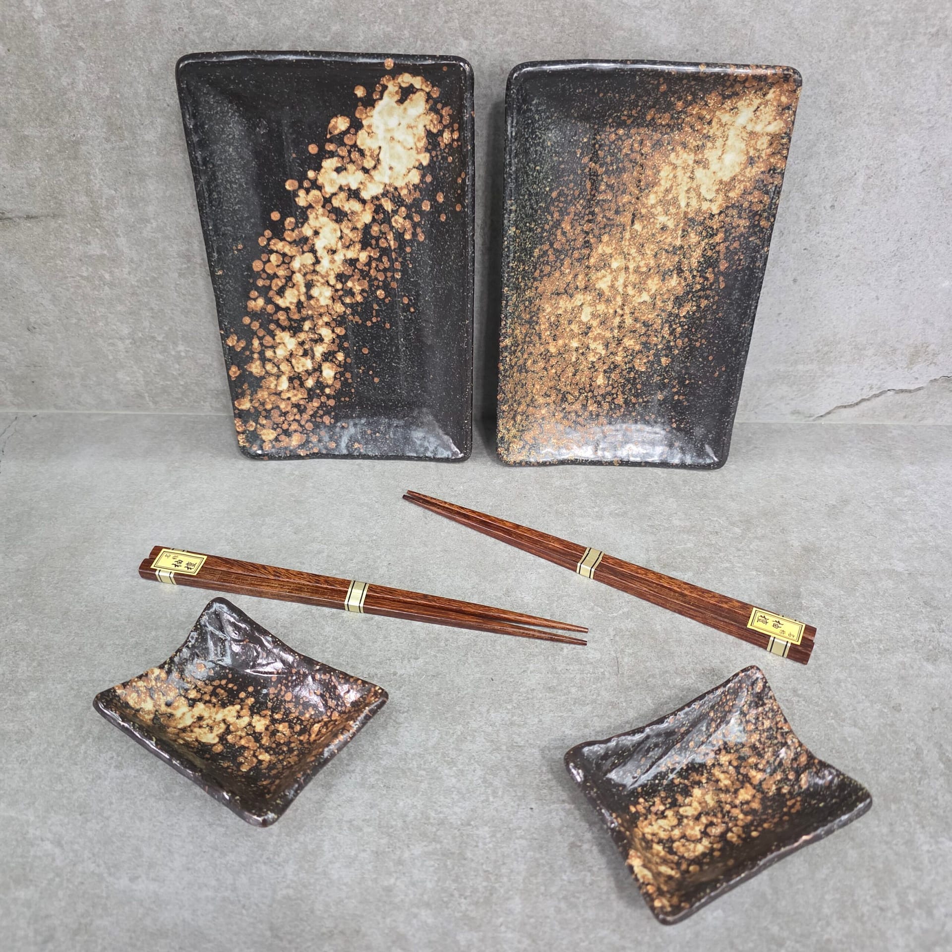 Juego de sushi marrón - Imagen 3