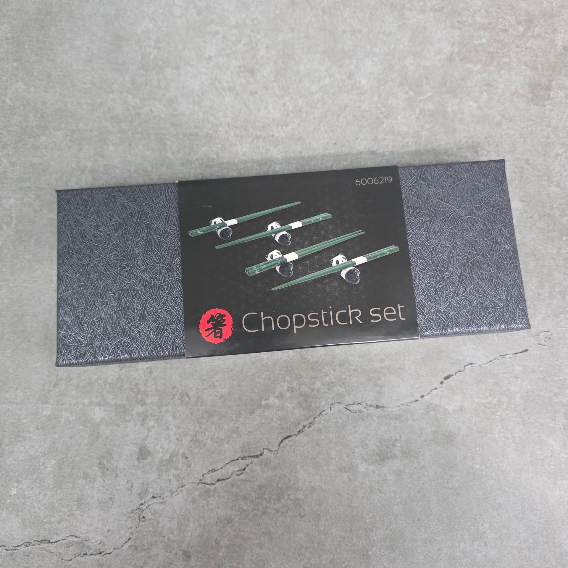 Juego de posa palillos y palillos de panda - Imagen 12