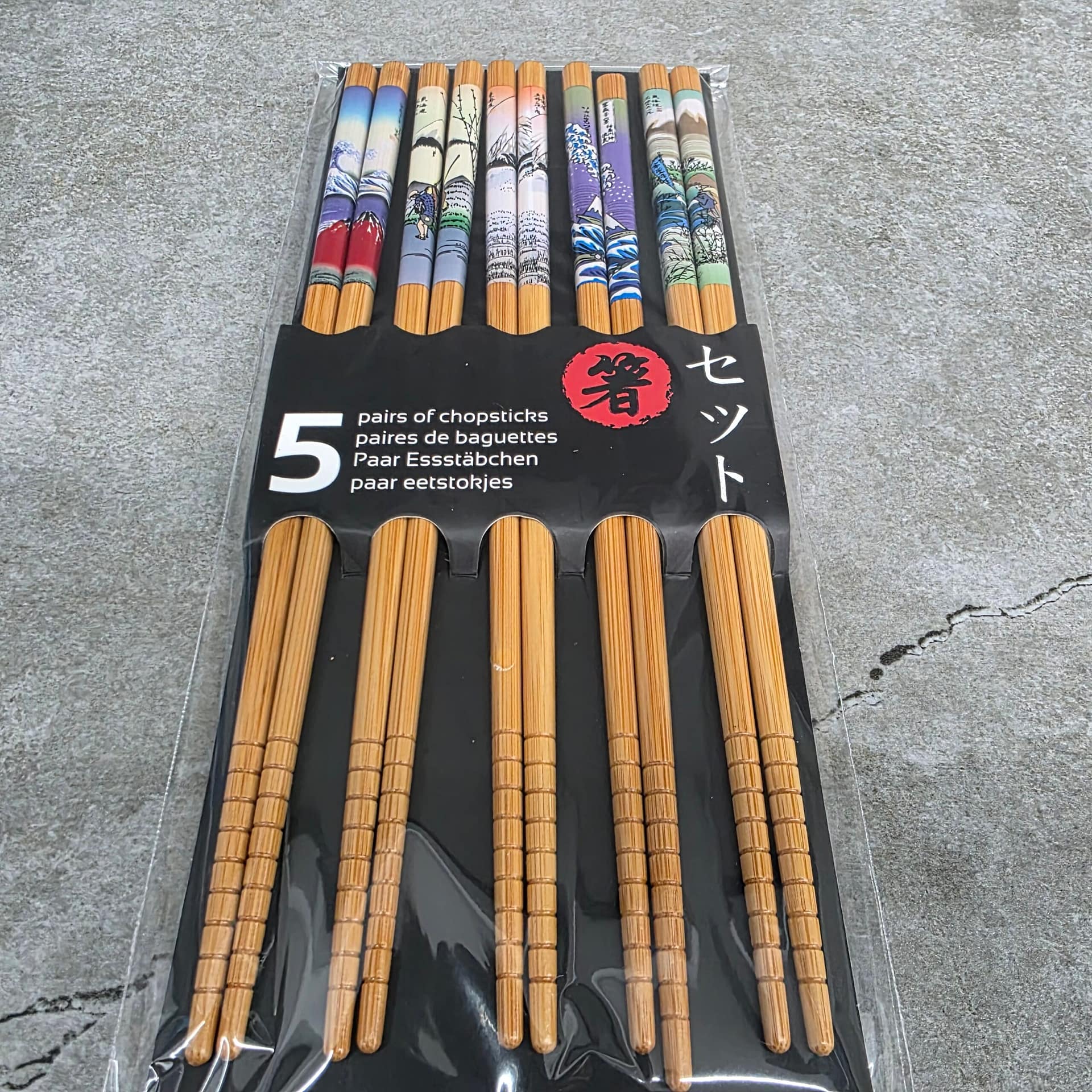 Juego de palillos paisajes