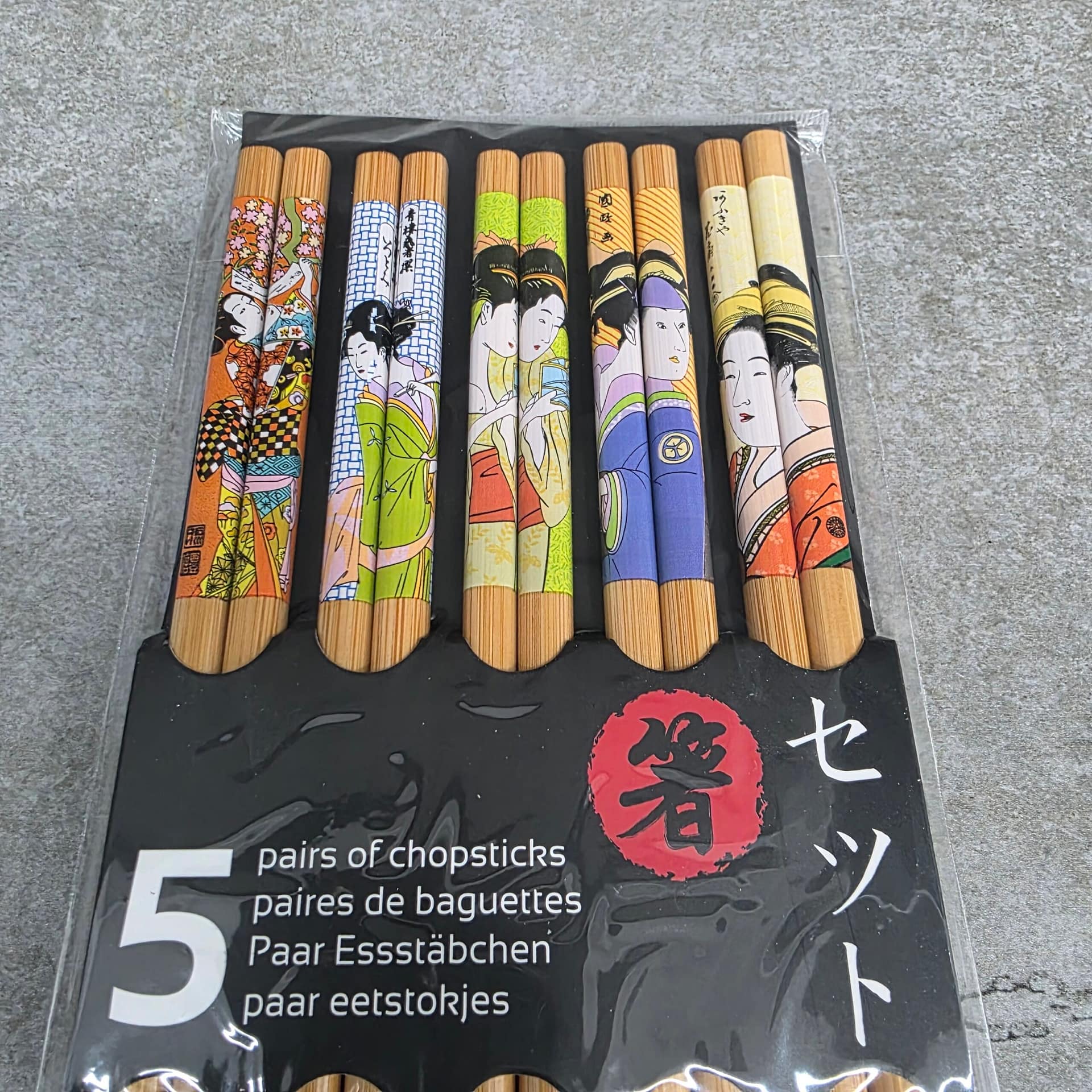 Juego de palillos de geisha - Imagen 2