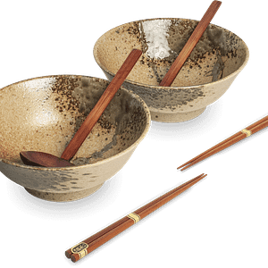 Juego de tazones de ramen Purobu