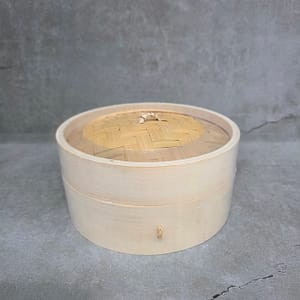 Cesta vaporera de bambú Ø20