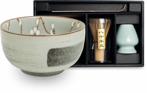 Juego de Matcha Hana verde claro